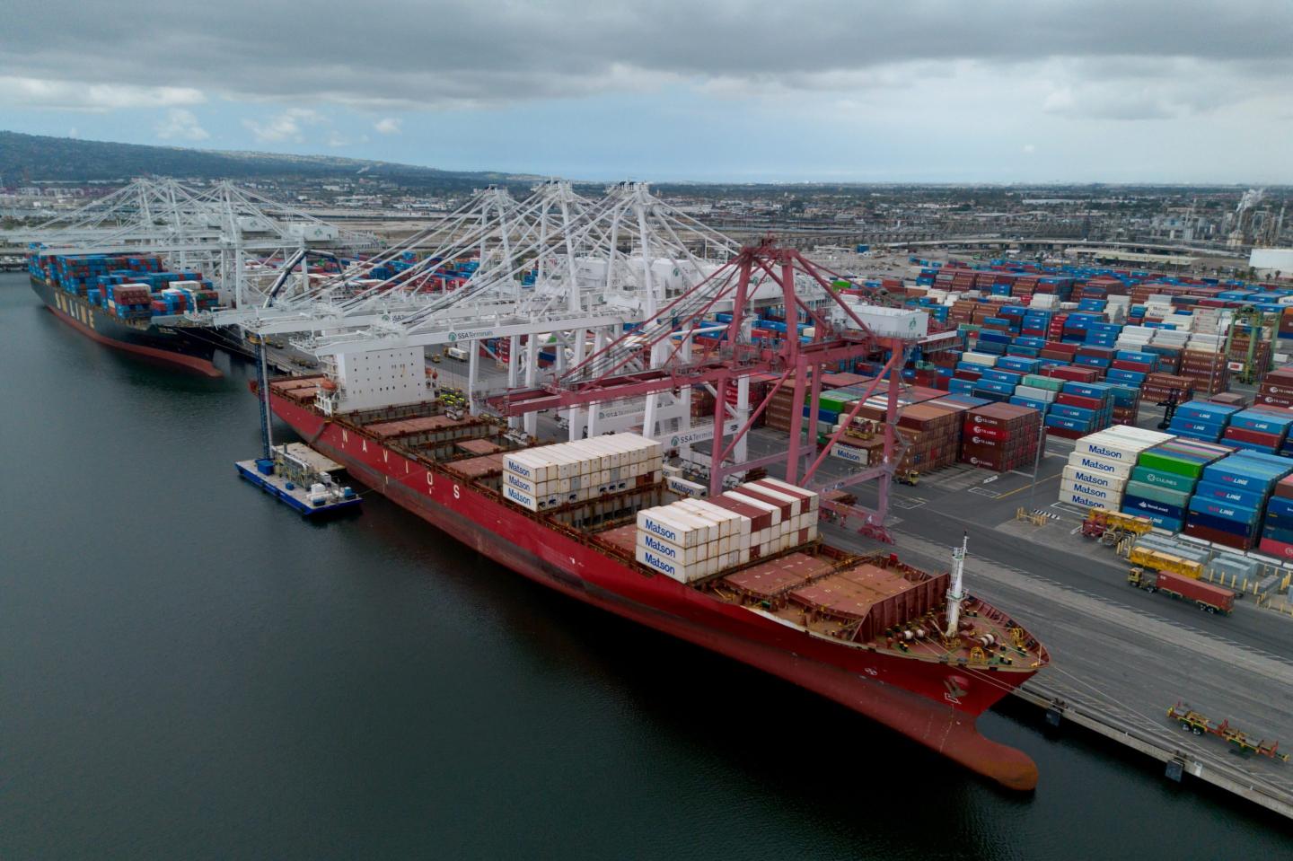 ship at port