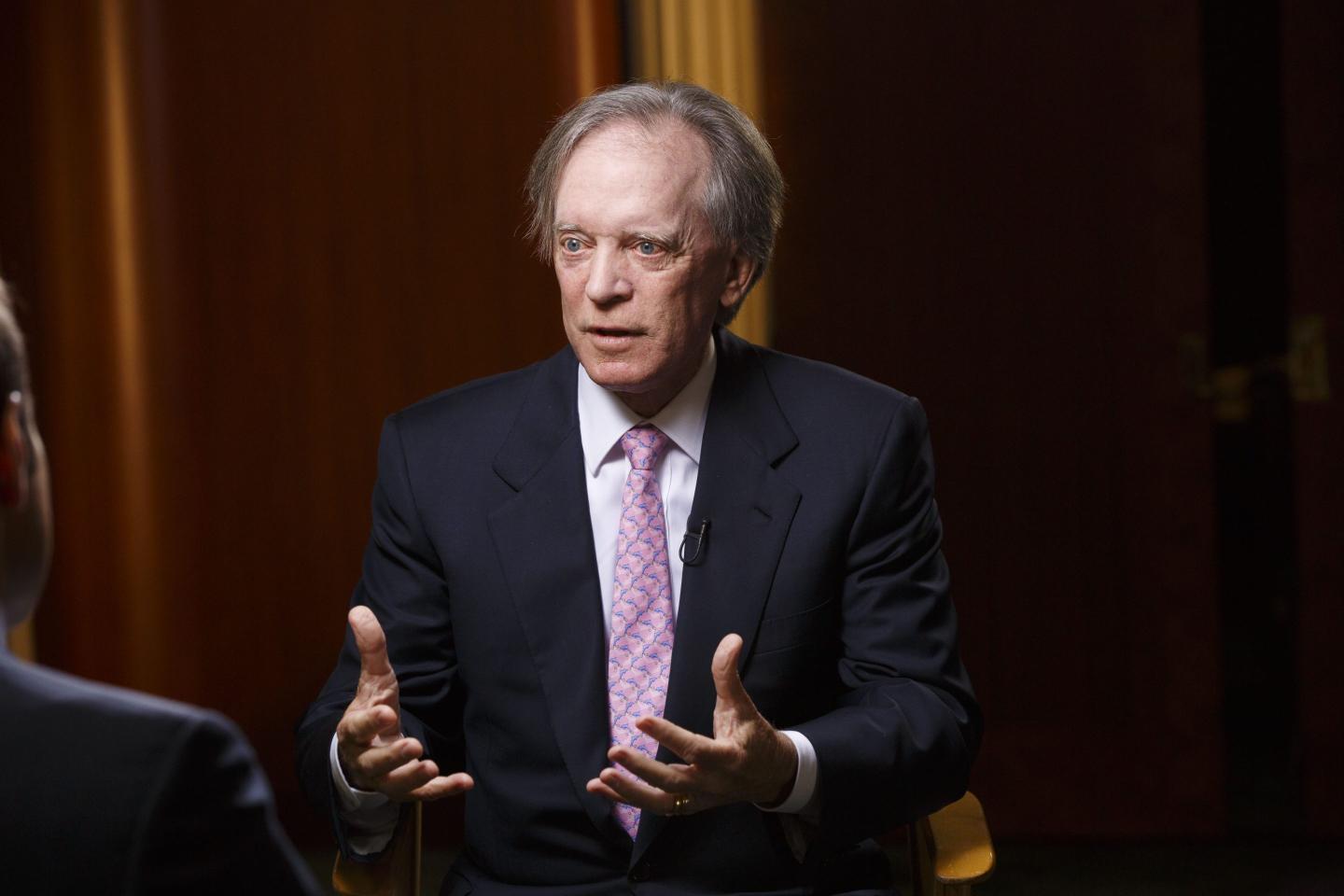 Bill Gross, co-founder of Pacific Investment Management Co. (PIMCO), speaks during a Bloomberg Television interview at the Bloomberg FI16 event in Beverly Hills, California, U.S., on Wednesday, May 25, 2016.