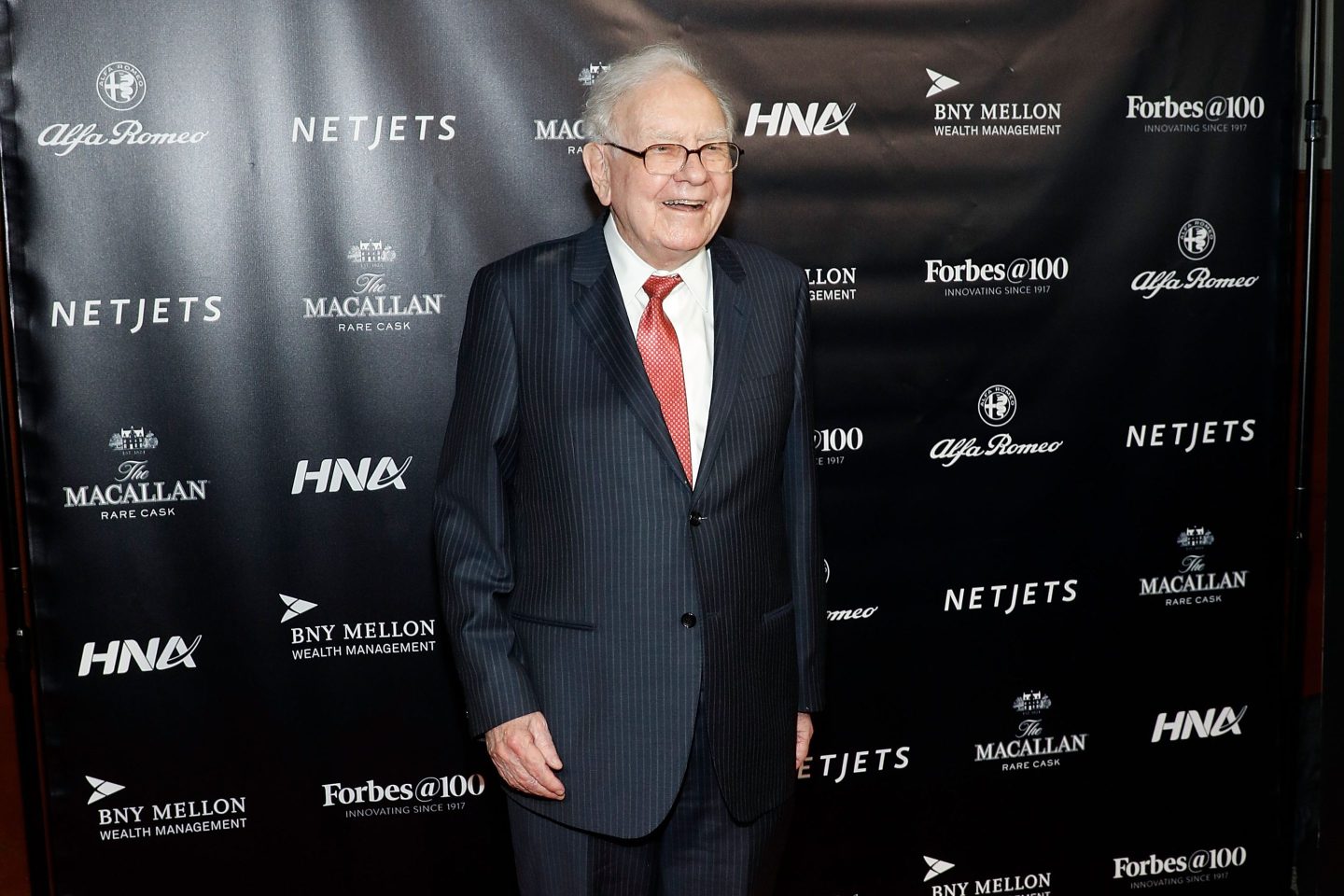 Warren Buffett at the Forbes Media Centennial Celebration in New York City