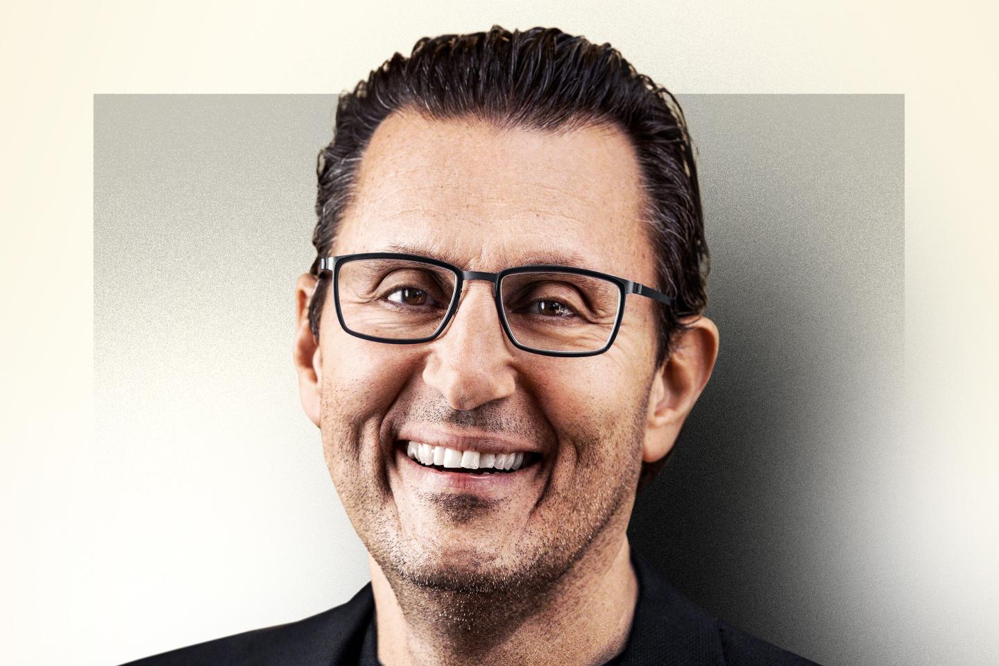 Fortune 500 CEO Interview portrait of Sasan Goodarzi