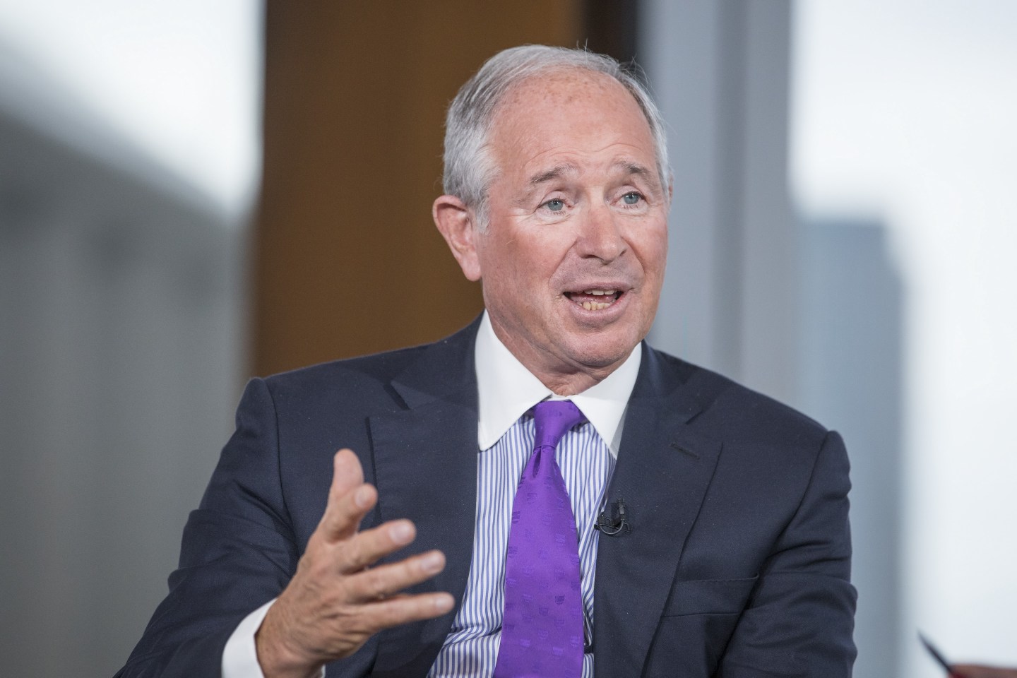 Stephen Schwarzman is co-founder and chief executive officer of Blackstone Group.