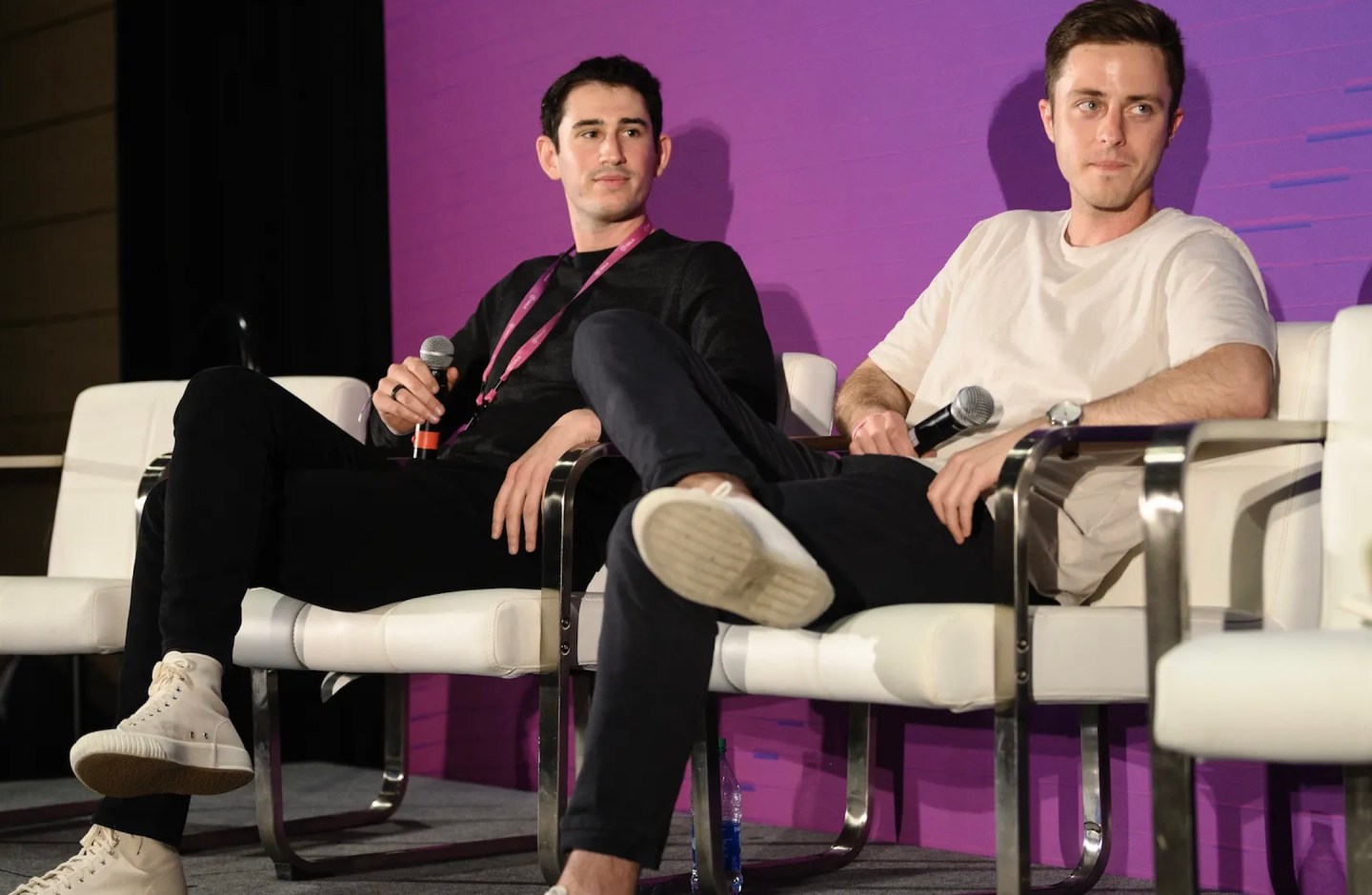 Blockworks cofounders Jason Yanowitz (left) and Michael Ippolito.