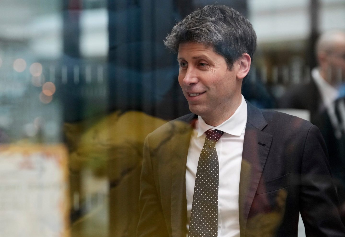 Sam Altman, CEO of OpenAI, during the Artificial Intelligence Action Summit in Paris on Feb. 11.