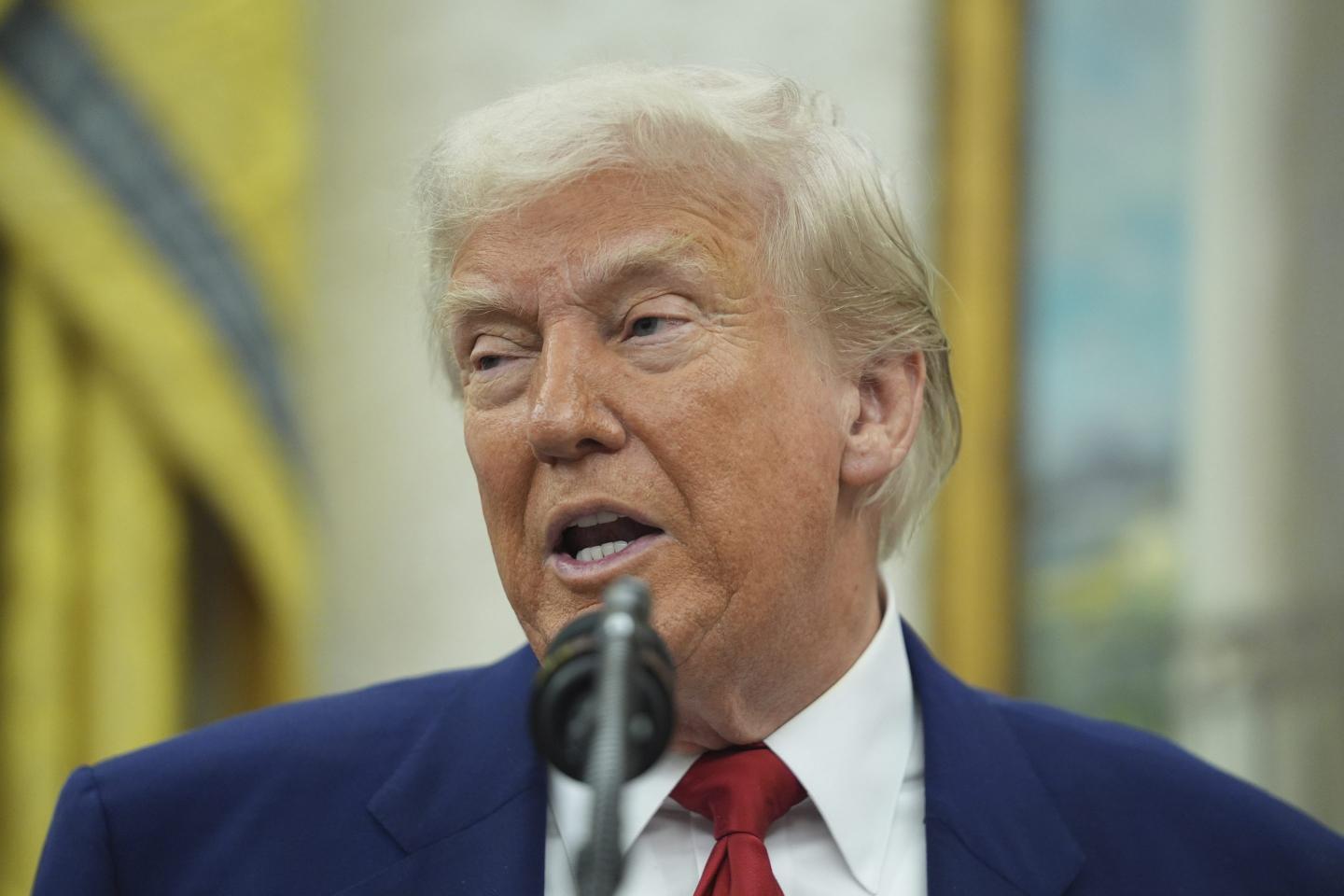 Trump pushes back at new TACO acronym that says he ‘Always Chickens Out’—’It’s called negotiation’