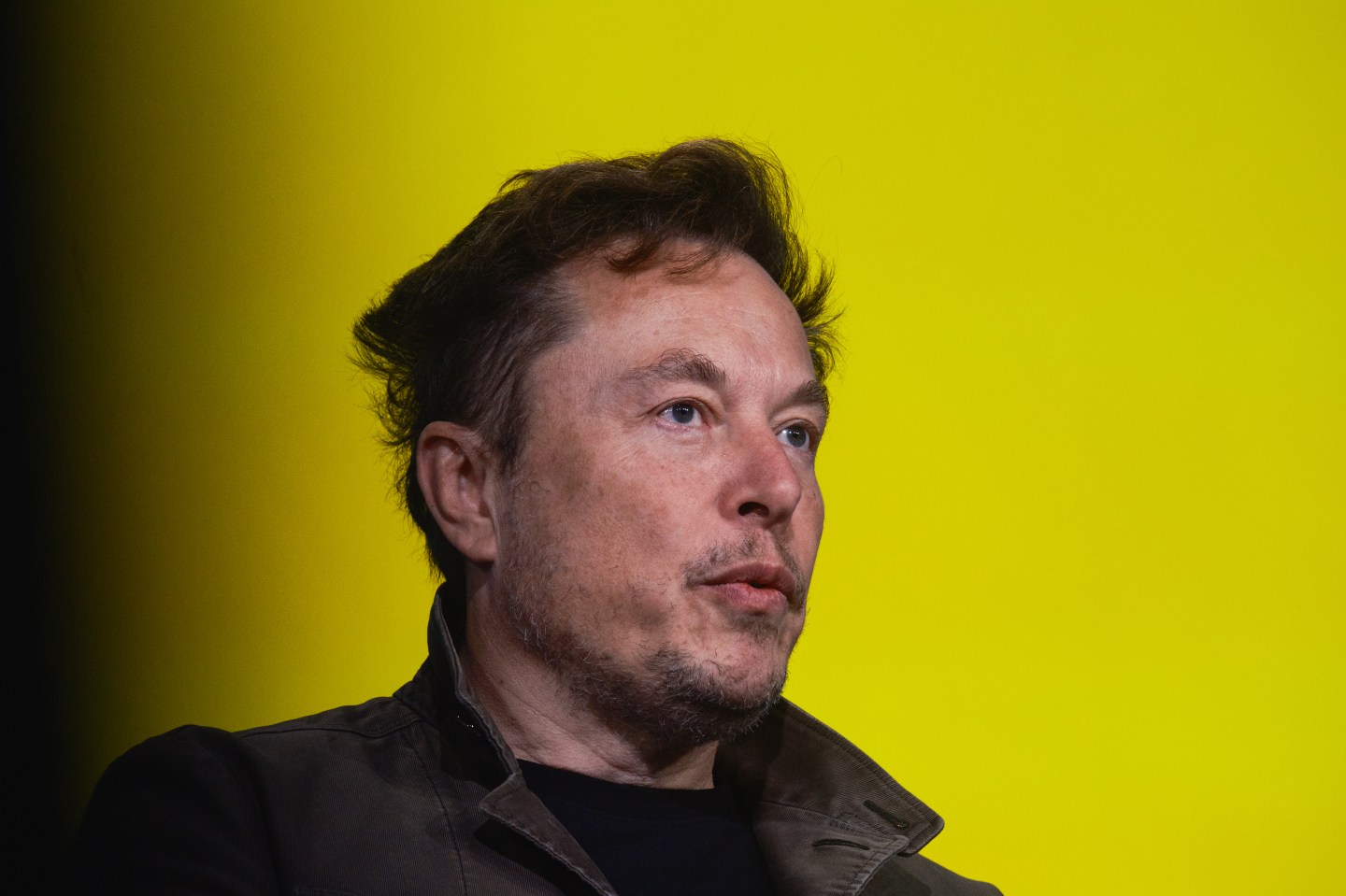 Tesla CEO Elon Musk during an event in Austin, Texas on June 13, 2023. (Photo: Jordan Vonderhaar/Bloomberg/Getty Images)