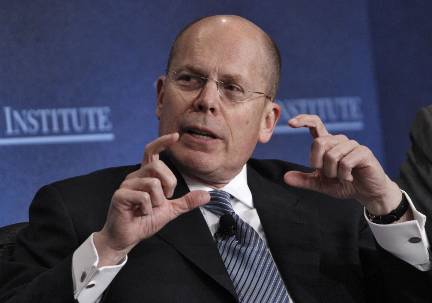 UnitedHealth Group's returning CEO, Stephen Hemsley, during his previous term as chief executive in 2012.