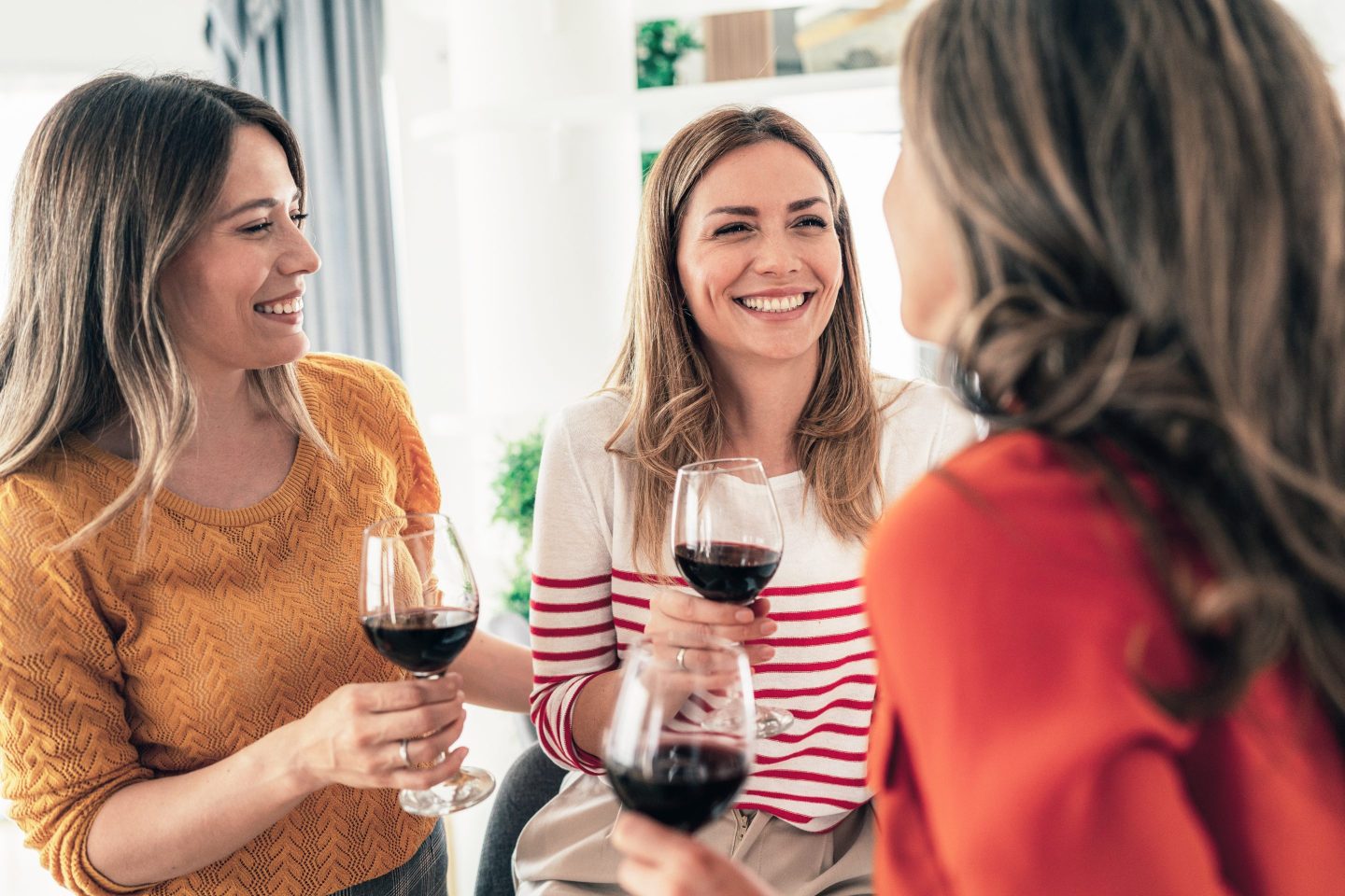 Women in the U.S. have now caught up to men, drinking and engaging in harmful alcohol use at the same rate.