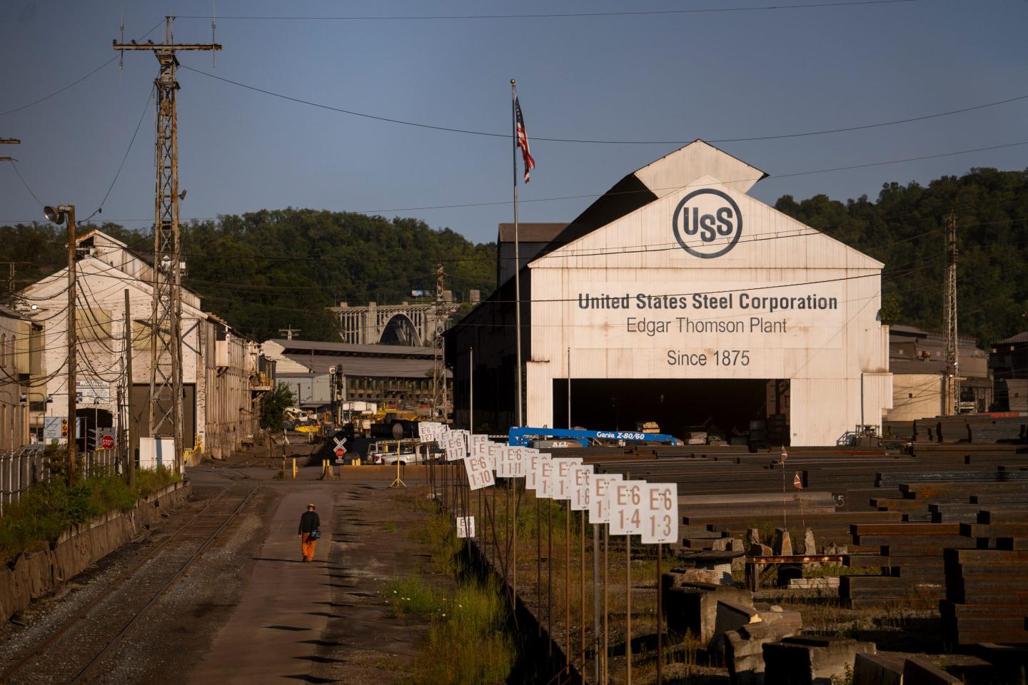 U.S. Steel's Edgar Thomson Works blast furnace
