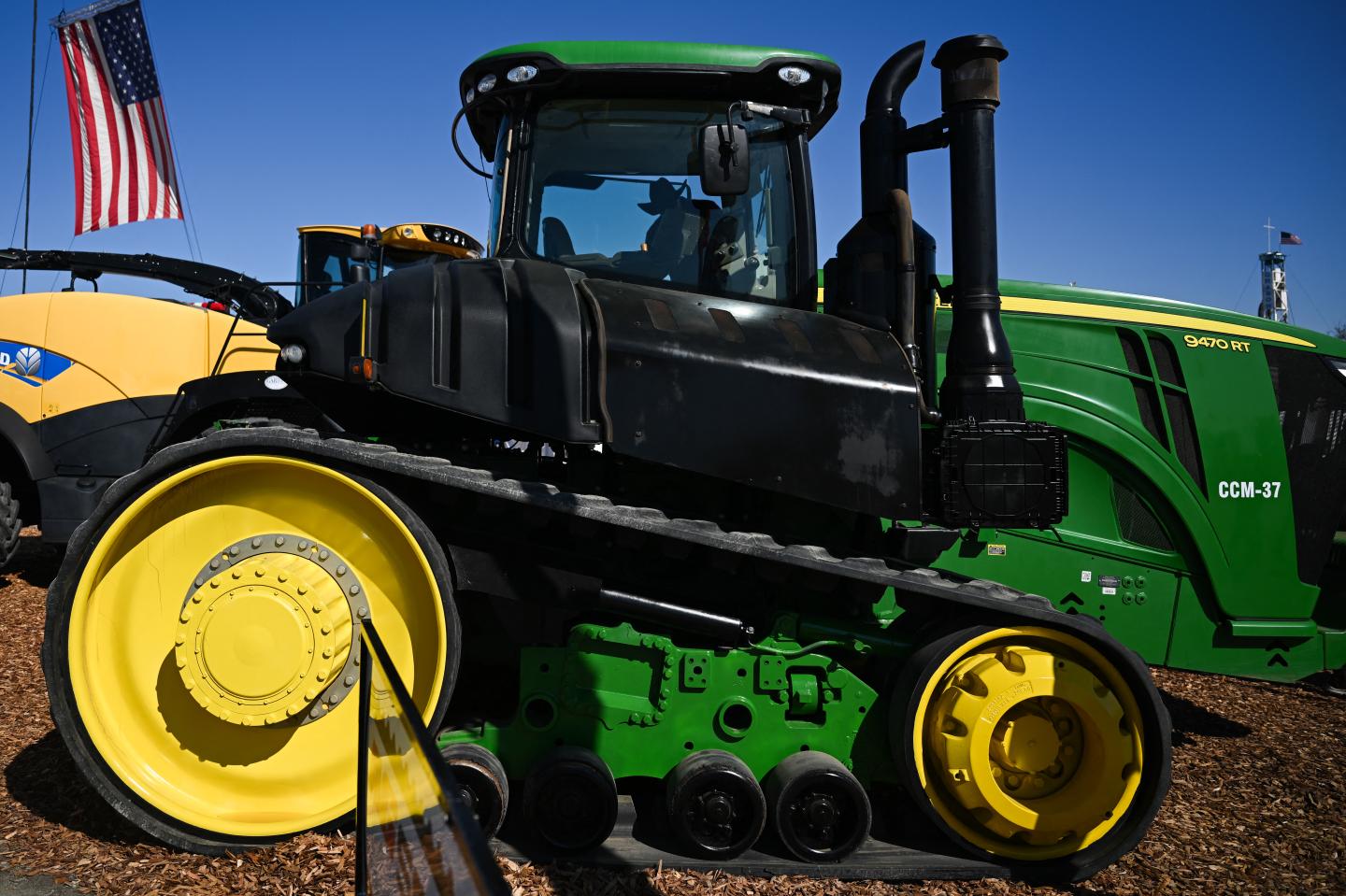Deere surges to record on optimism for upturn in farm economy