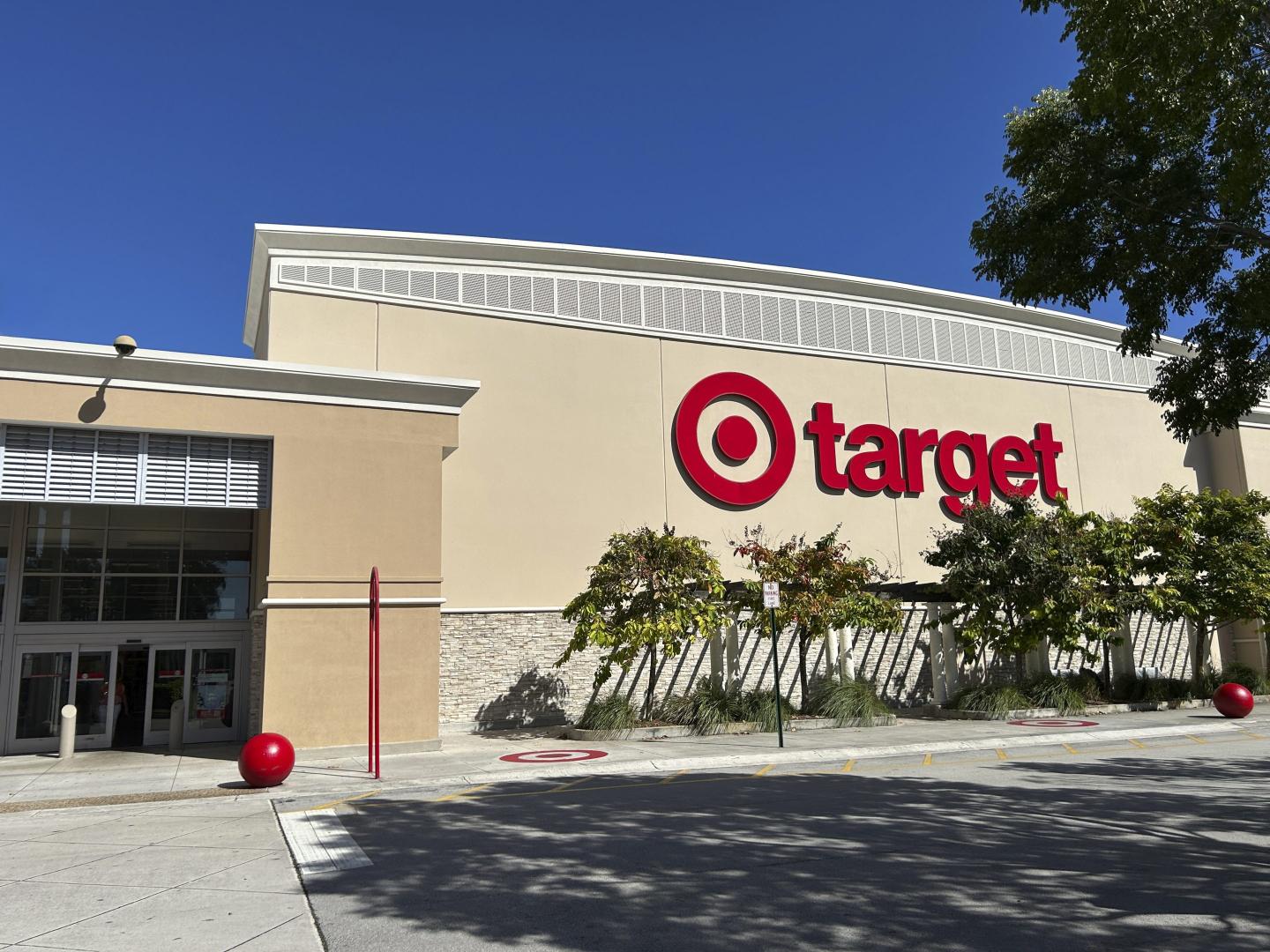 exterior of Target store