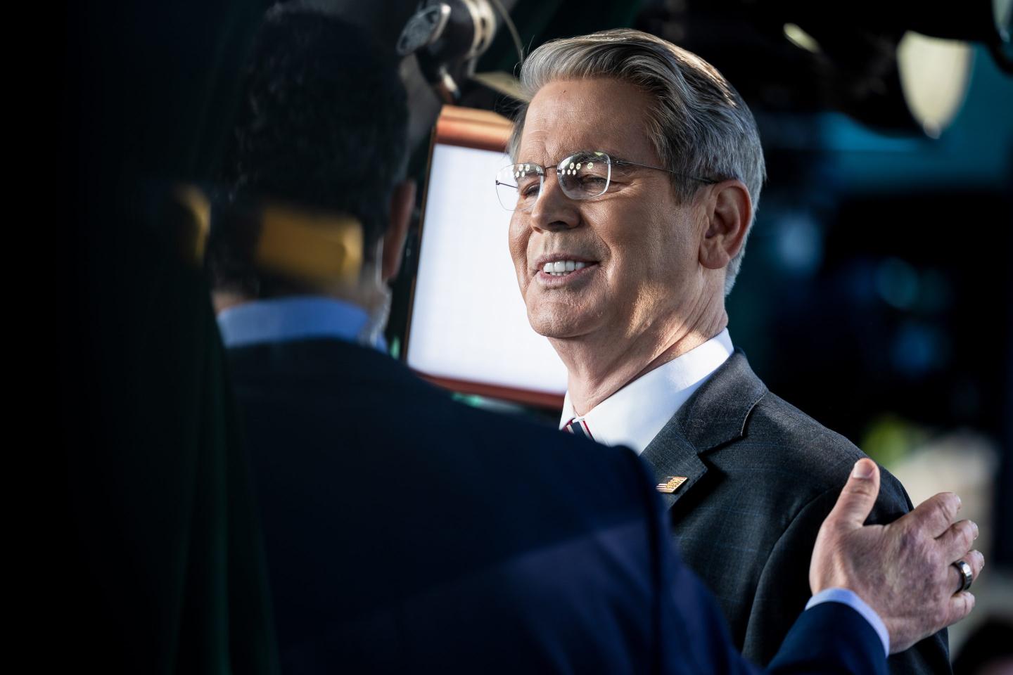 Scott Bessent smiling