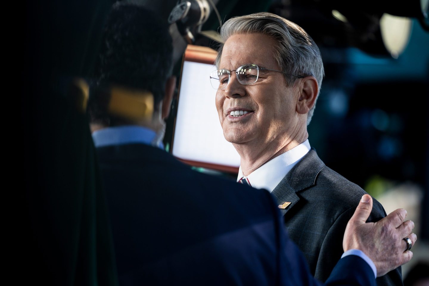 Scott Bessent smiling