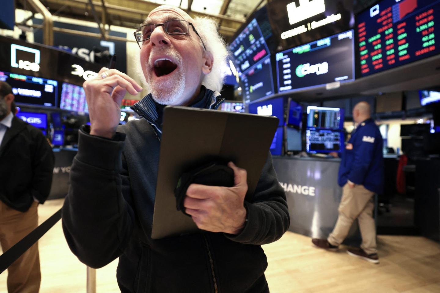 Happy trader