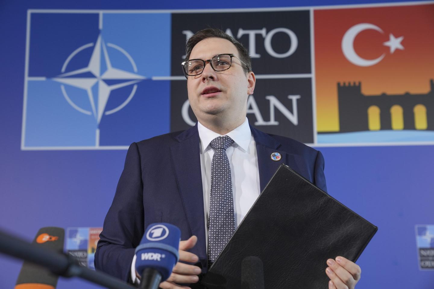 Czech Foreign Minister Jan Lipavsky