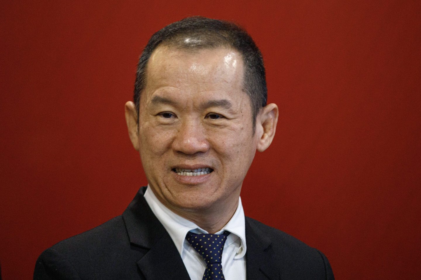 Lee Kar Whatt, founder of Eco-Shop Marketing Bhd., attends the company's listing ceremony at Bursa Malaysia in Kuala Lumpur, Malaysia, on Friday, May 23, 2025.