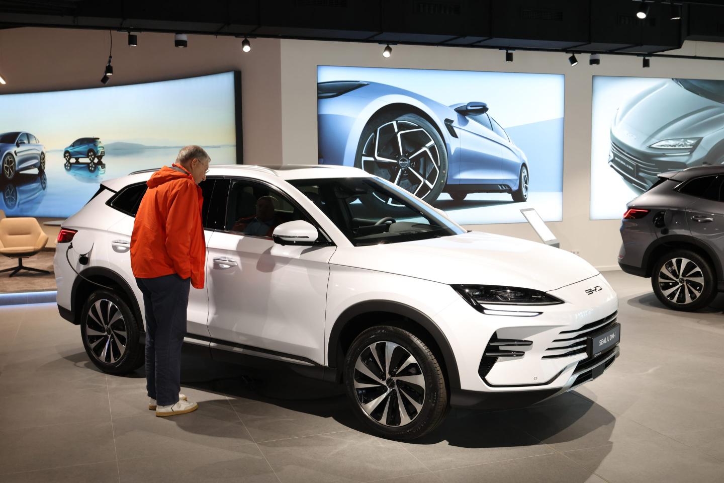 Chinese EV stocks tumble after BYD slashes prices as much as 34%