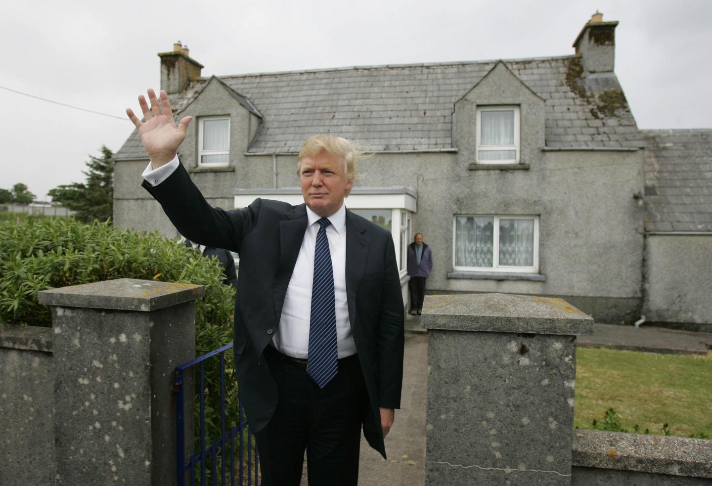 Trump touts his Scottish heritage—but Lewis islanders prefer to forget