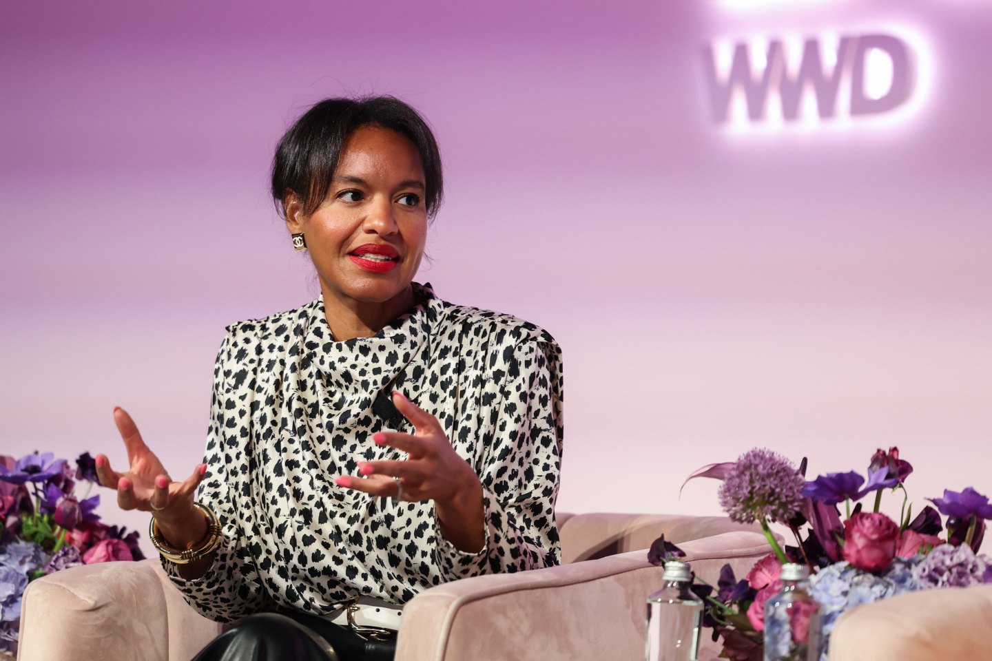 Mandy Fields, CFO of e.l.f Beauty, at the 2025 WWD Beauty CEO Summit on May 08, 2025. 