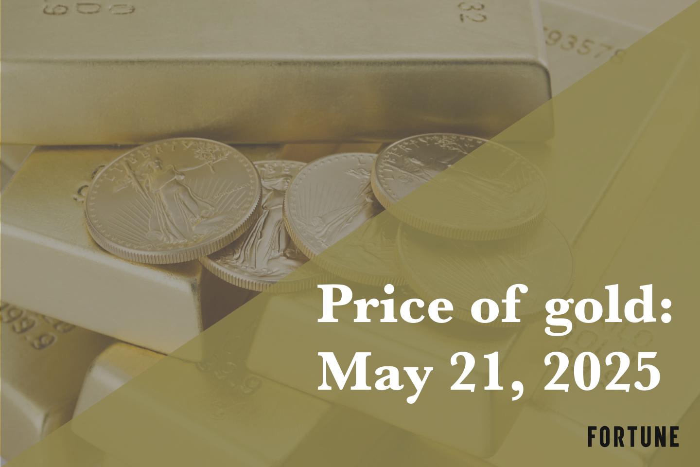 A pile of gold bars and coins.