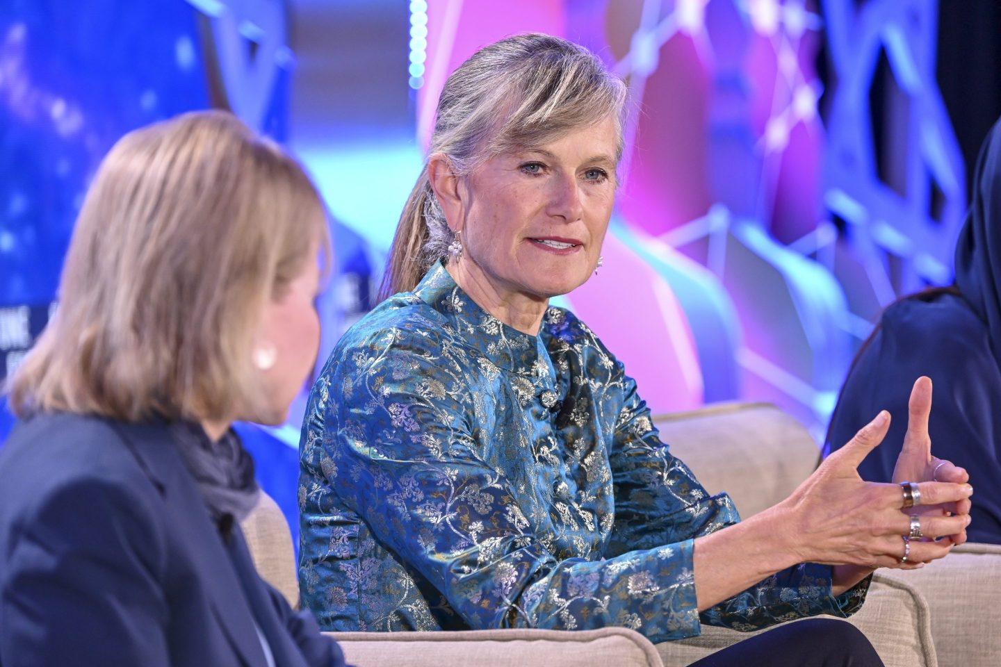 "Work in a place where you don't speak the language, you might actually contribute to something," Jacqueline Novogratz says at Fortune's Most Powerful Women Summit. "You'll be forever changed."