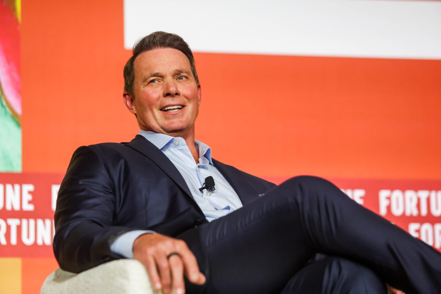 Chipotle CEO Scott Boatwright says despite being rivals in the fast casual dining industry, he hits the gym with Starbucks CEO Brian Niccol.