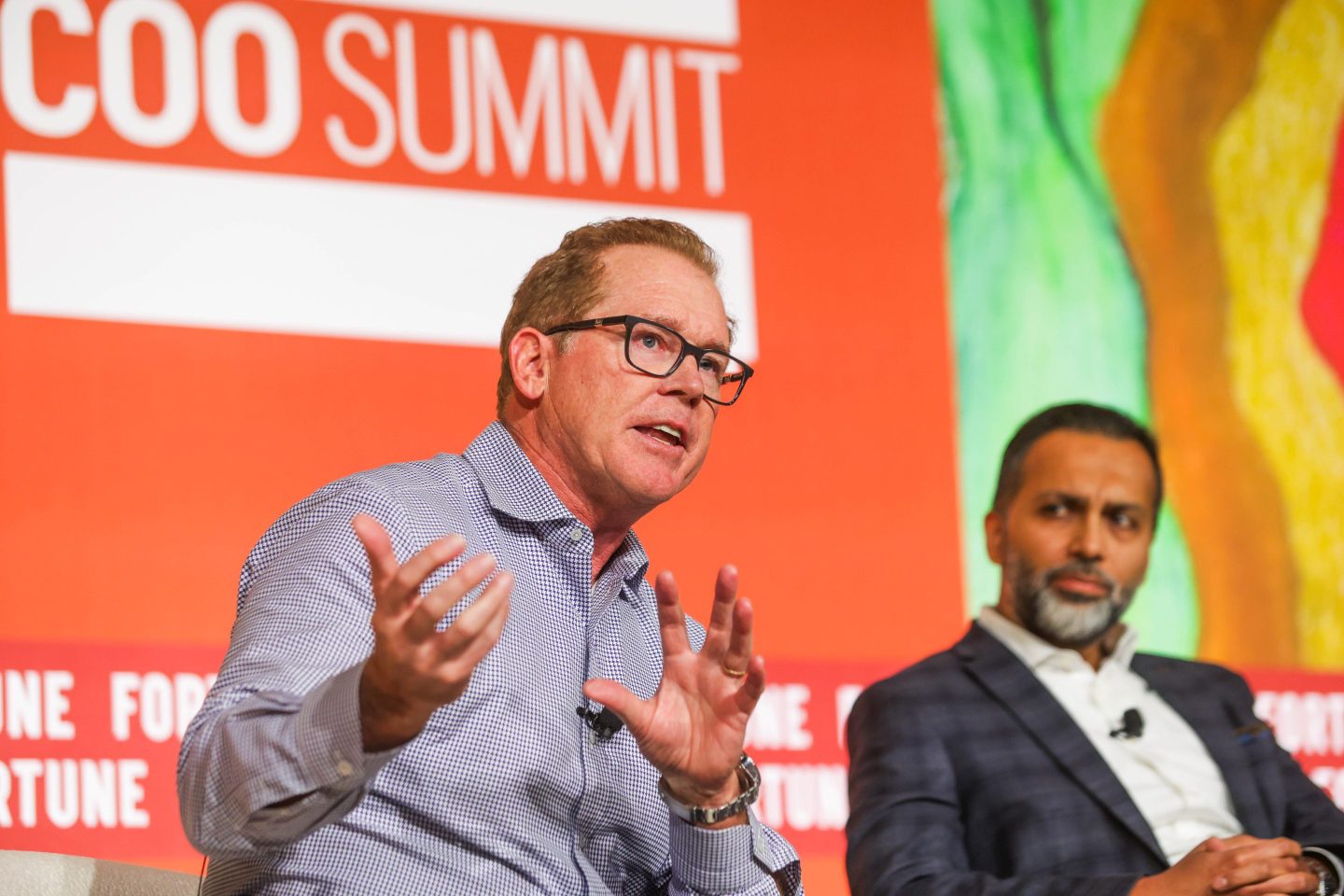 Stephen Miles, CEO of the Miles Group, speaks at Fortune's 2025 COO Summit