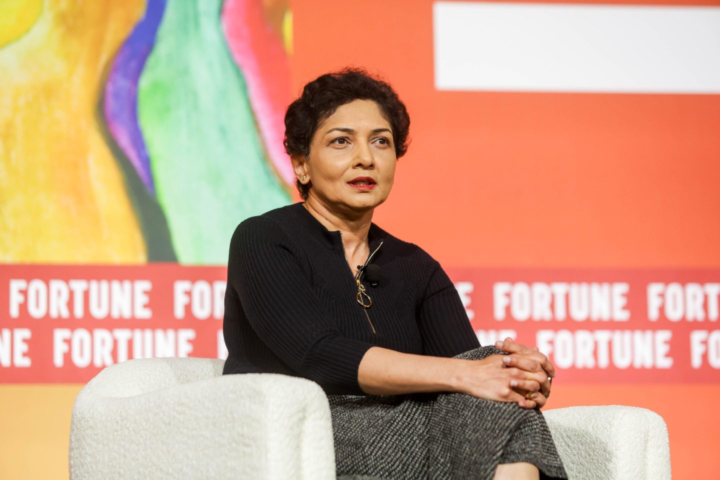 Rashmi Badwe of TIAA Wealth Management at this week's Fortune COO Summit.