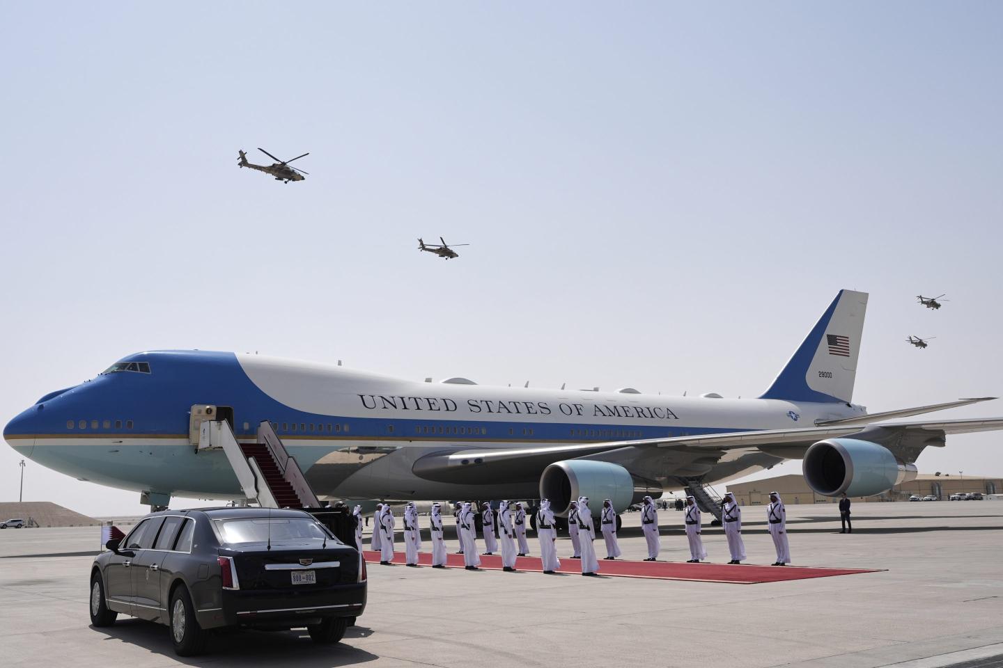 Trump really wants to fly on an upgraded Air Force One, but it could depend on his willingness to cut corners with security