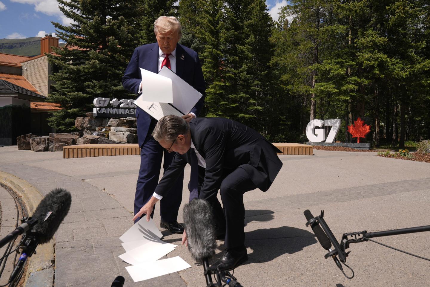 Trump and British PM Starmer sign trade deal to slash auto and aerospace tariffs—but steel is still under discussion