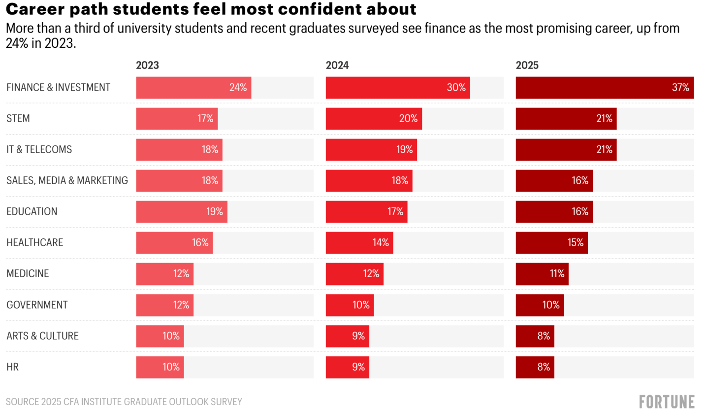 CFA Institute career path chart