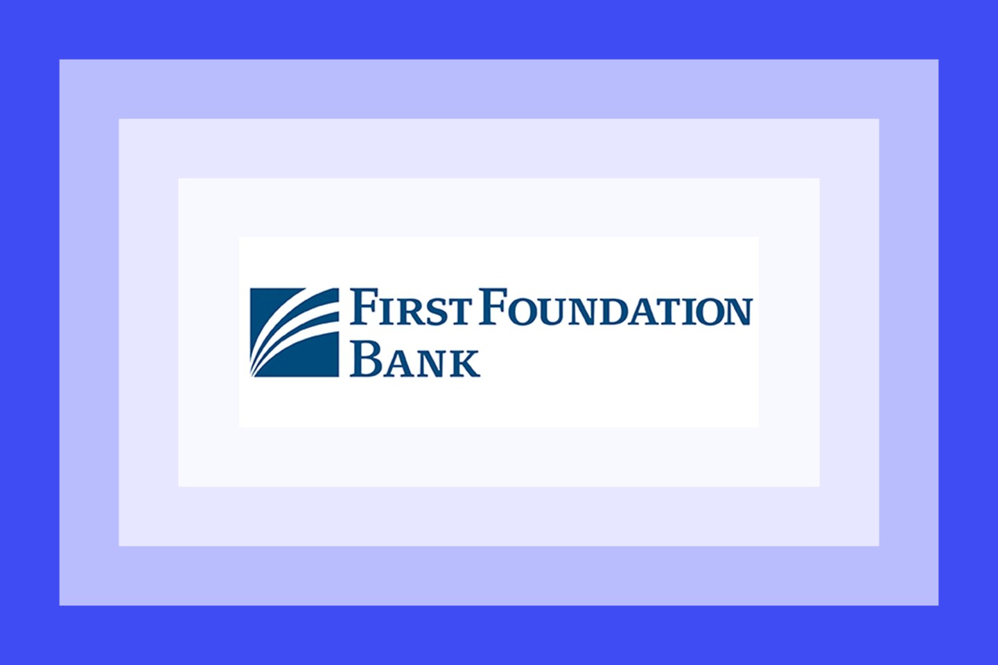 The First Foundation Bank logo.