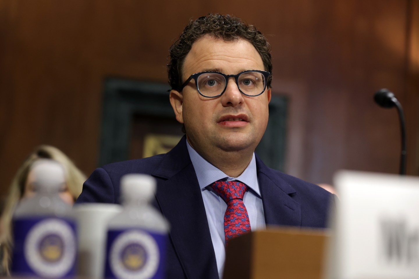Anthropic CEO Dario Amodei testifies during a Senate hearing on July 25, 2023 in Washington, D.C. (Photo: Alex Wong/Getty Images)