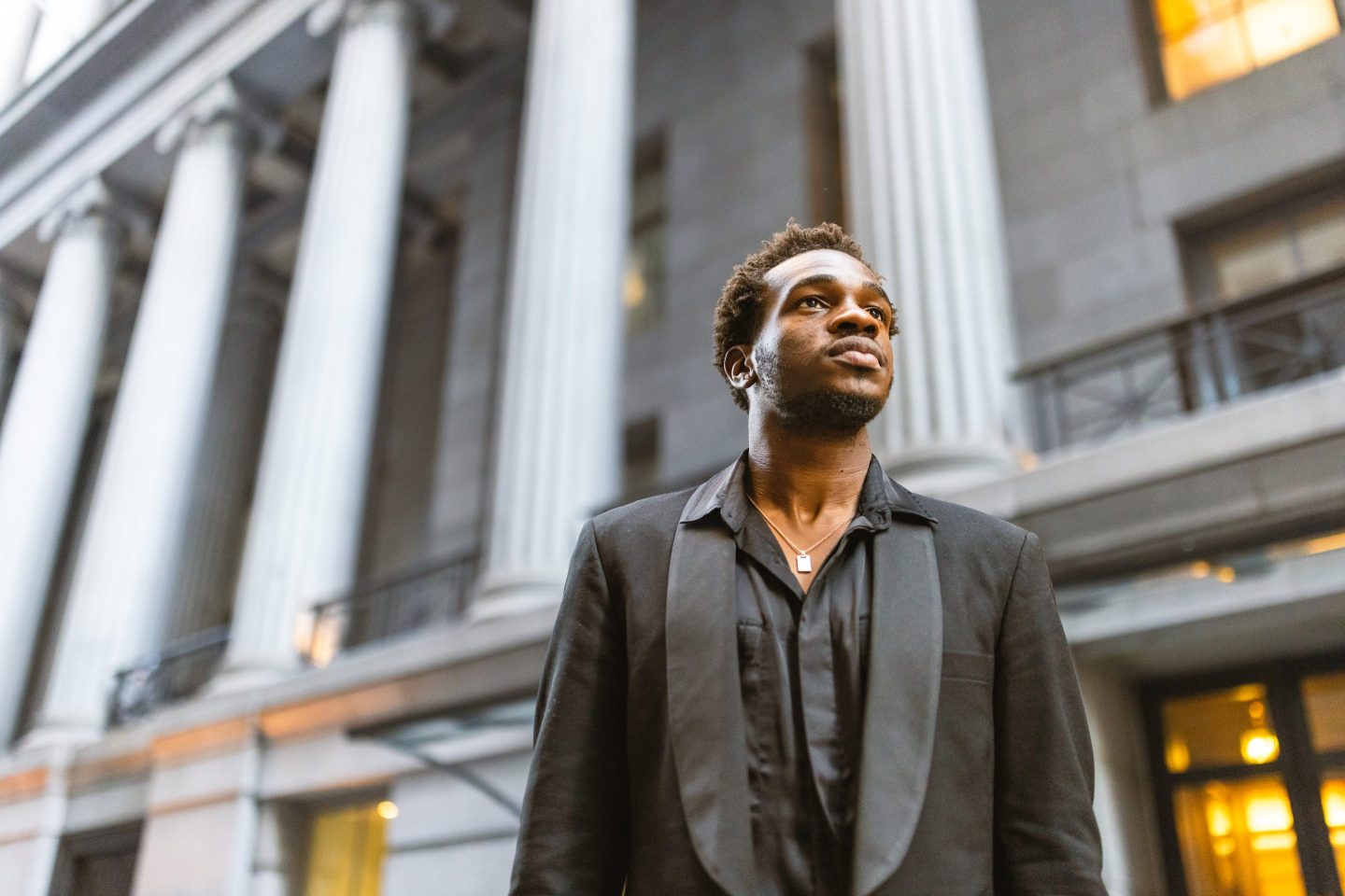 Young Gen Z intern on Wall Street