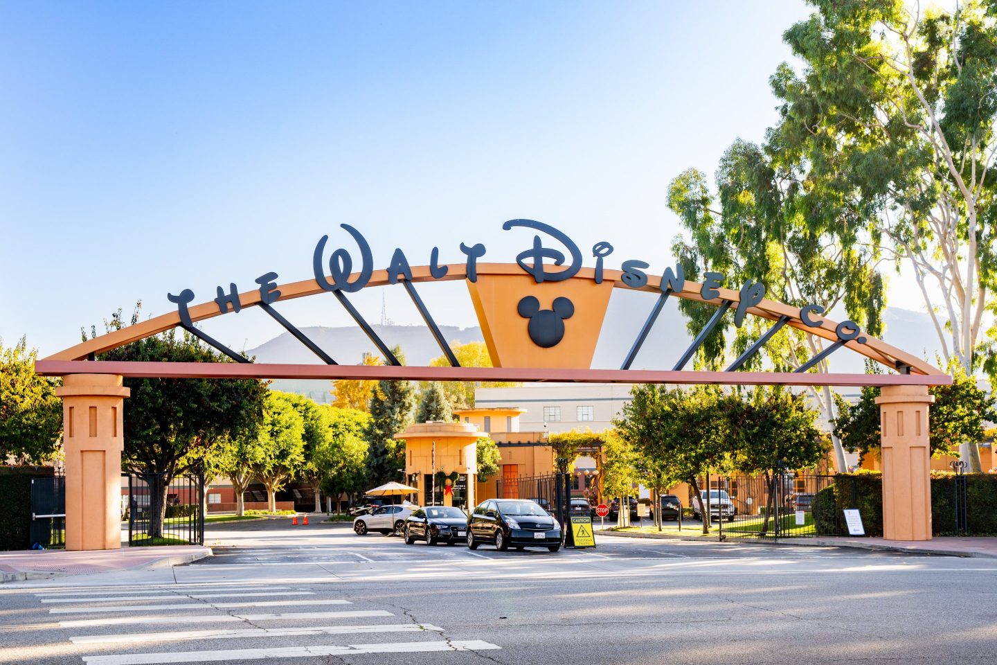 The Walt Disney corporate headquarters in Burbank, California.