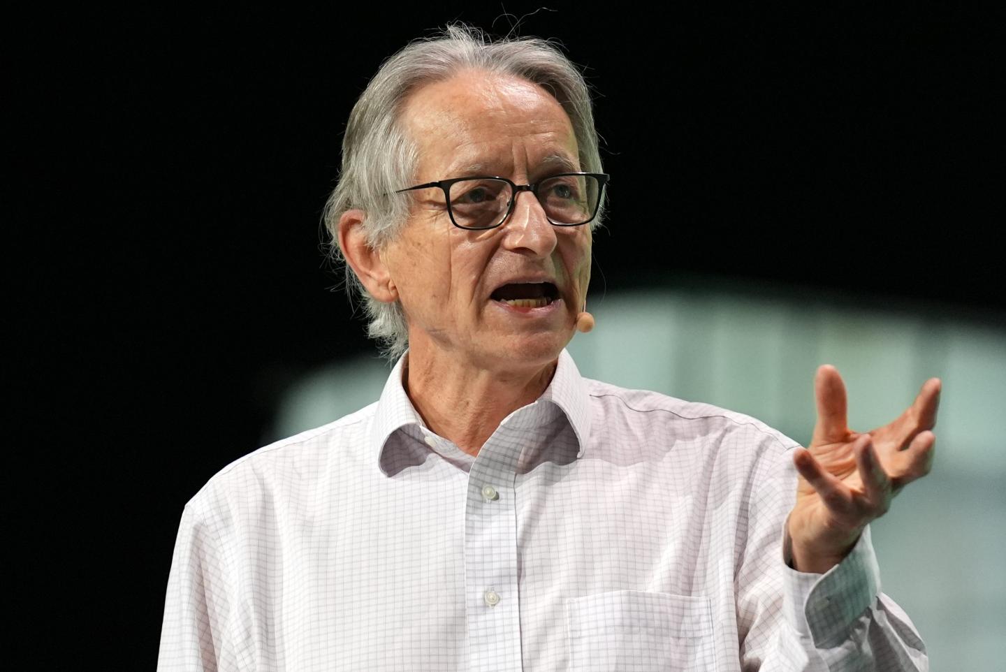 The Godfather of AI Geoffrey Hinton.