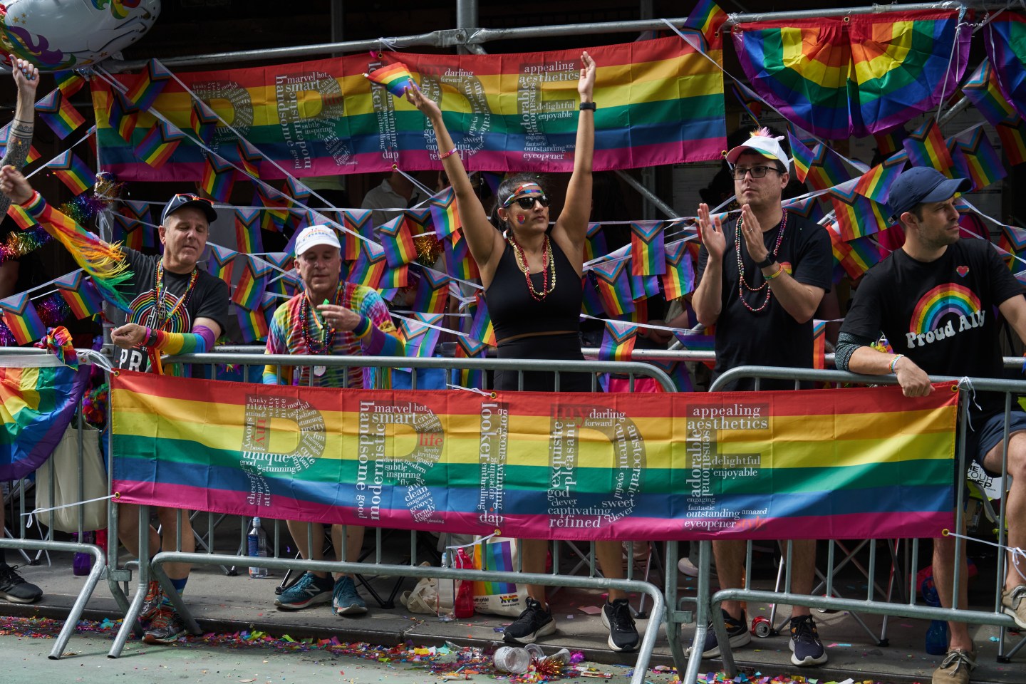 Many U.S. corporations this year stopped supporting Pride events that celebrate LGBTQ+ culture and rights.