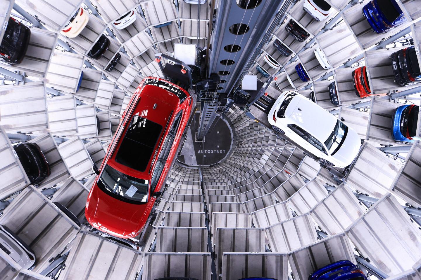 Volkswagen AG headquarters in Wolfsburg, Germany