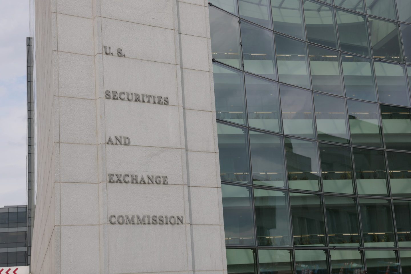 The Securities and Exchange Commission headquarters in Washington, DC.