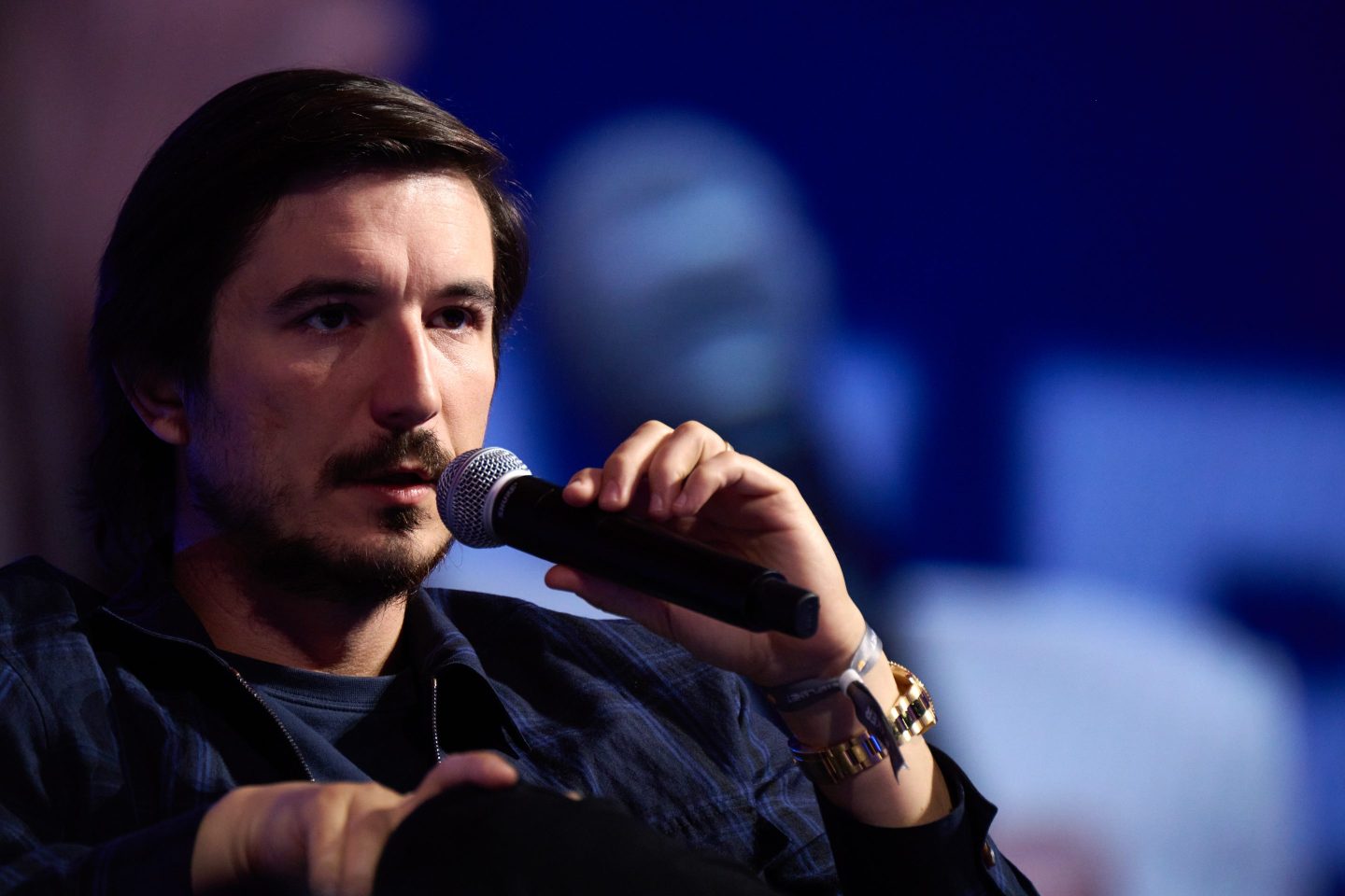 Vlad Tenev, chairman and CEO of Robinhood, during the Bitcoin 2025 conference in May.