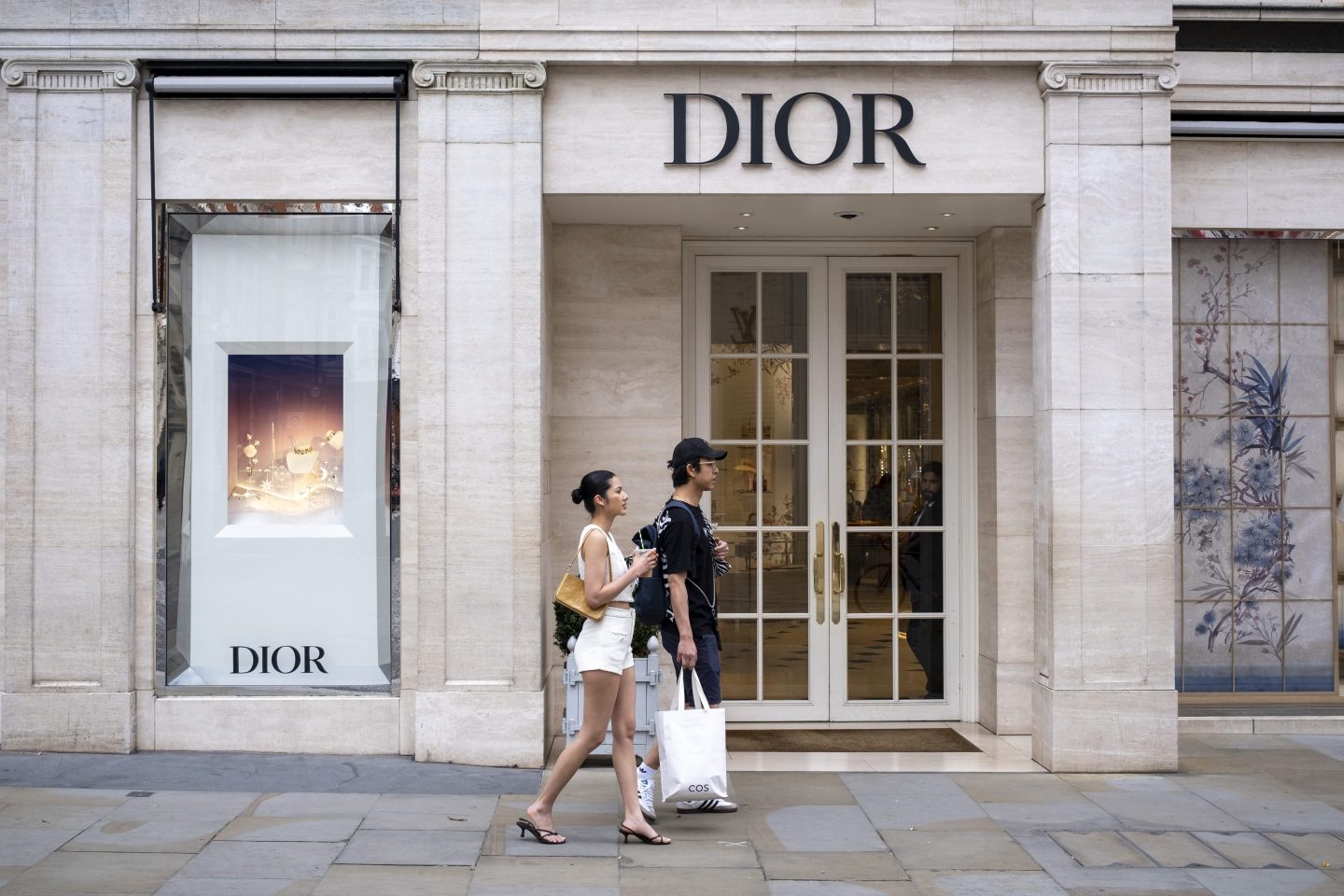 Dior on Bond Street on 1st June 2025 in London, United Kingdom.
