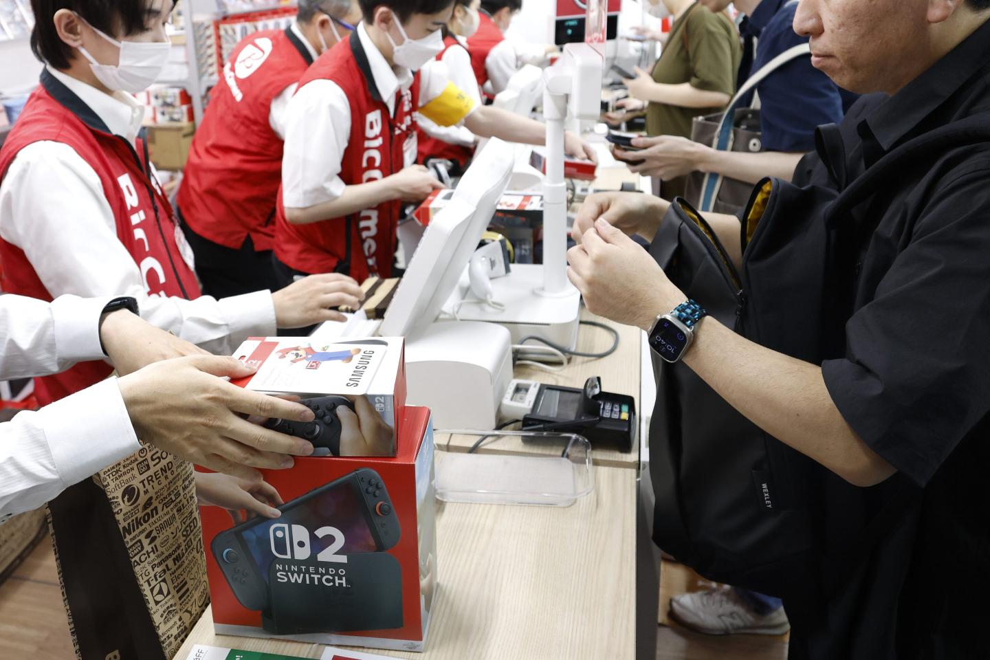 Nintendo Switch 2 sets sales record in boon for games sector