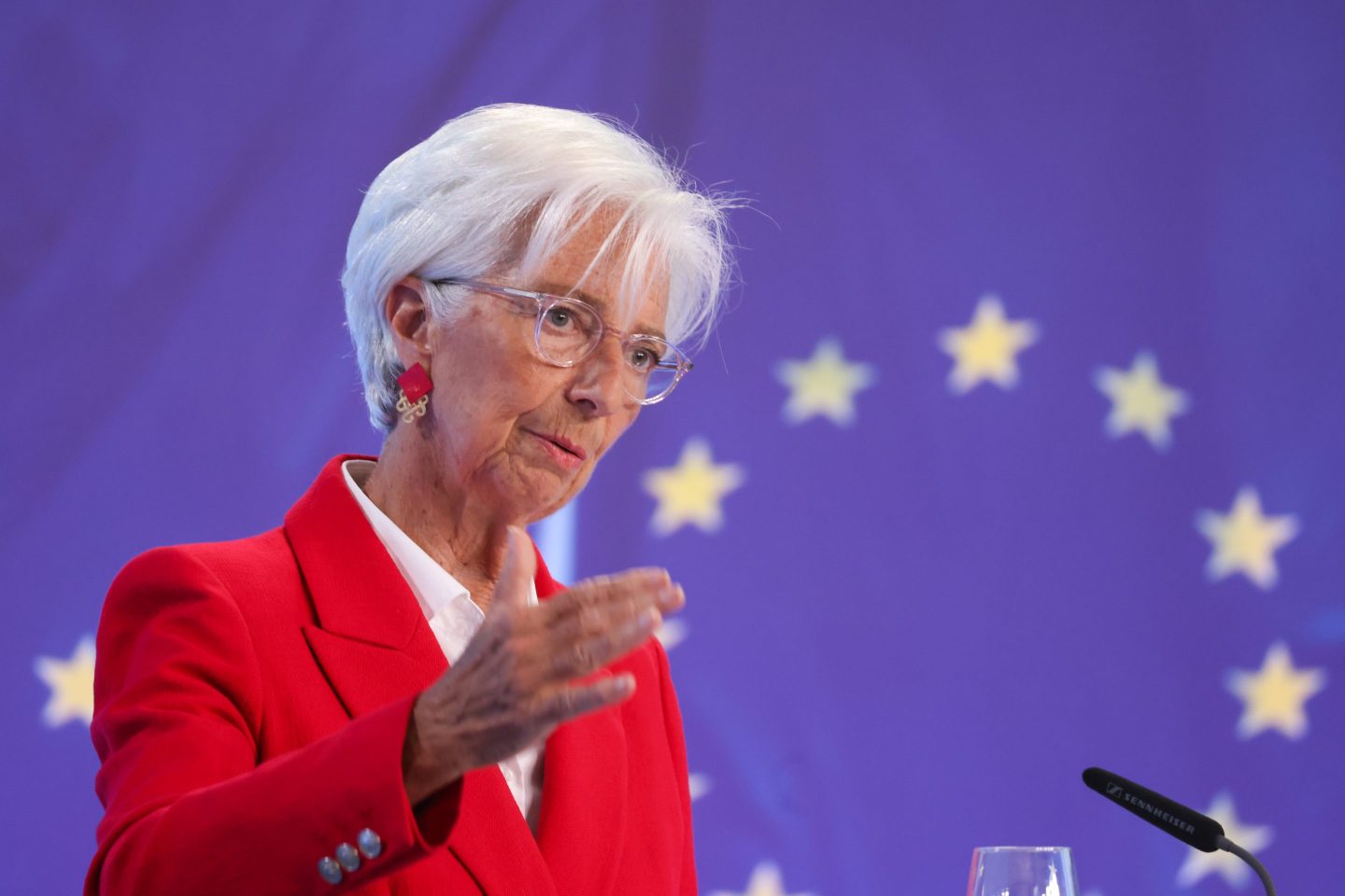 Christine Lagarde, president of the European Central Bank.