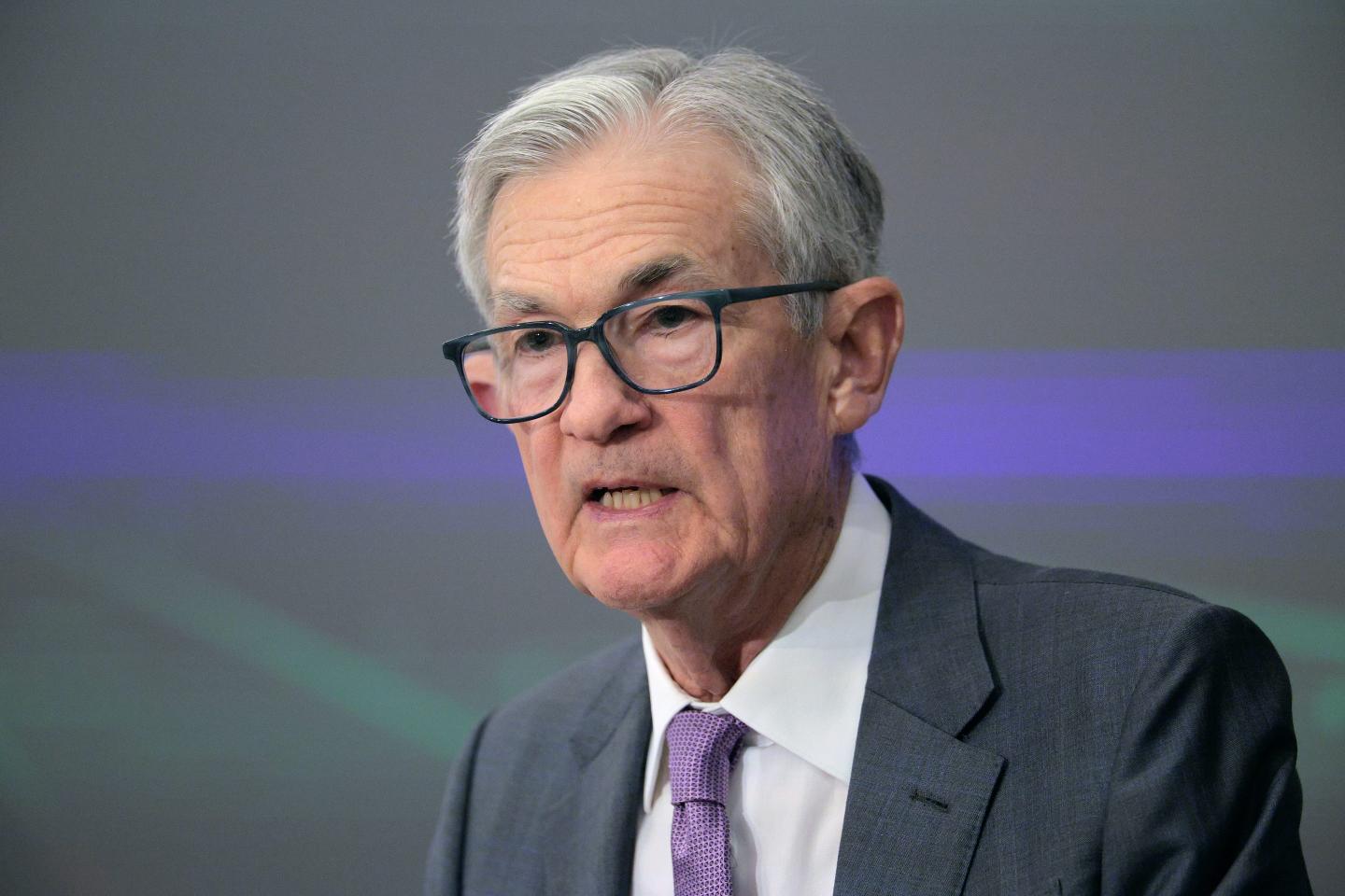 Jerome Powell speaking