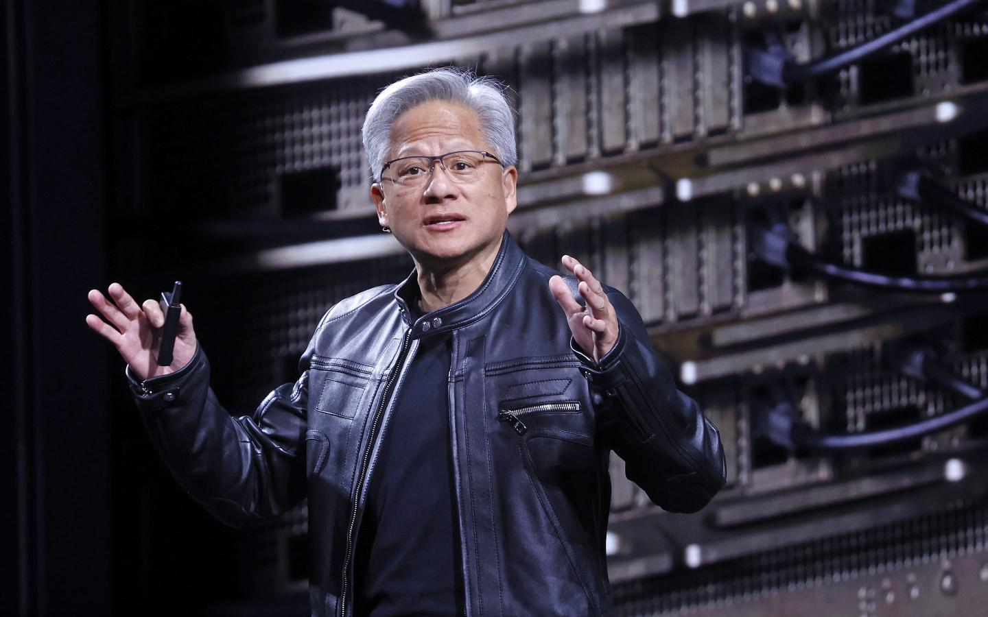 chief executive officer of Nvidia Corp., Jensen Huang attends the 9th edition of the VivaTech trade show at the Parc des Expositions de la Porte de Versailles on June 11, 2025, in Paris.