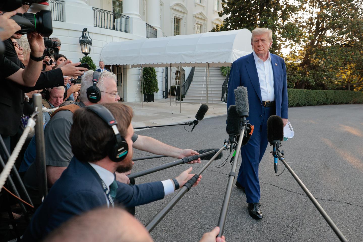 Trump says he’s ‘not happy’ with Iran and Israel, but insists ceasefire deal is still in effect after initially faltering