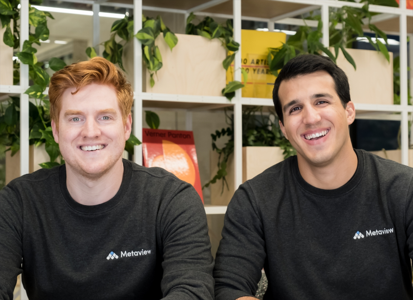 Metaview founders Siadhal Magos and Shahriar Tajbakhsh.