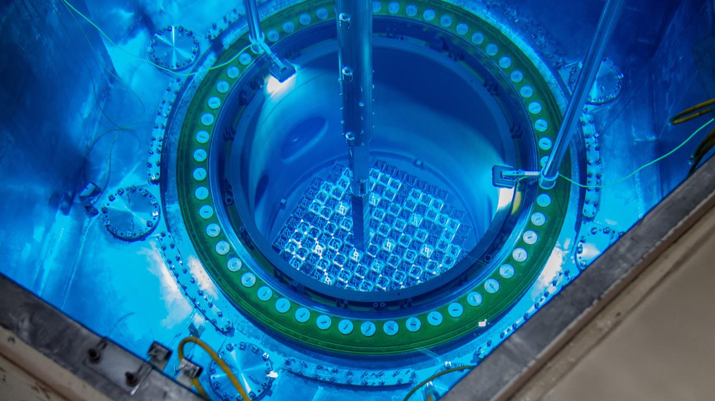 The first, next-generation fuel rods are installed at the Plant Vogtle nuclear complex in Georgia.