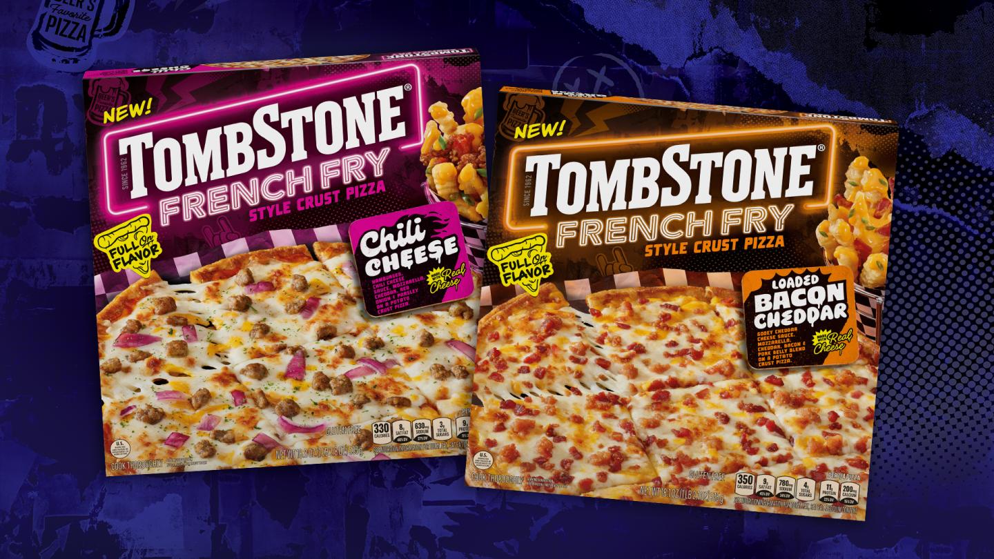 Tombstone is introducing new pizzas with a ‘french fry crust’
