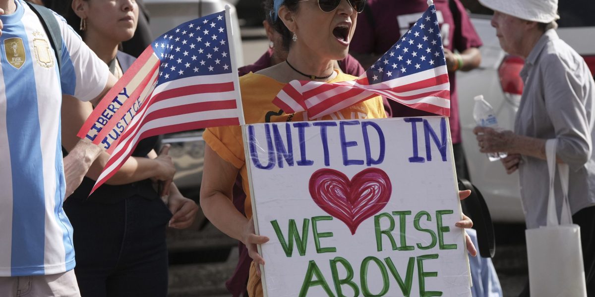 Share of U.S. adults saying immigration is a 'good thing' has jumped from 64% to 79%