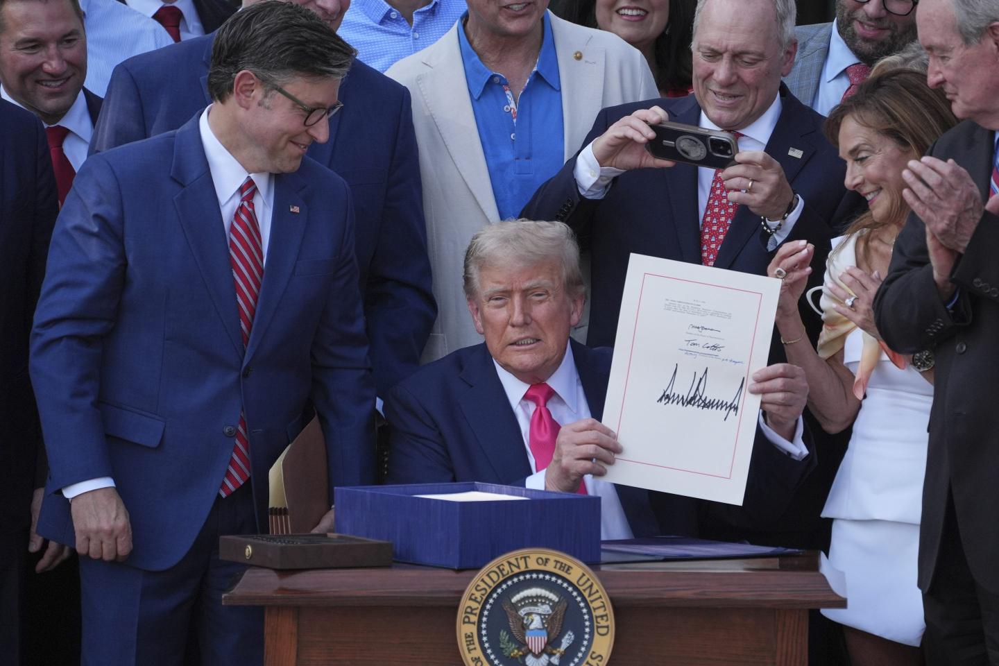 Budget office confirms that Trump’s tax law will add $3.4 trillion to deficits